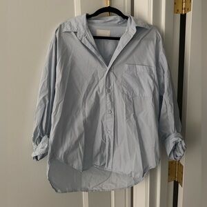 Citizens Of Humanity Light Blue Button-Down Shirt in size M